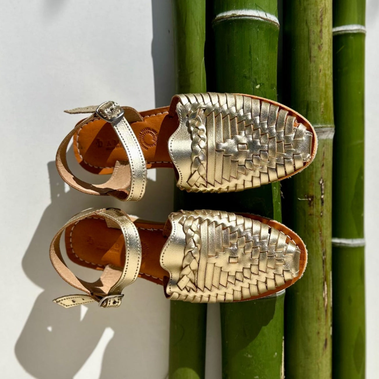 Golden Puebla sandal