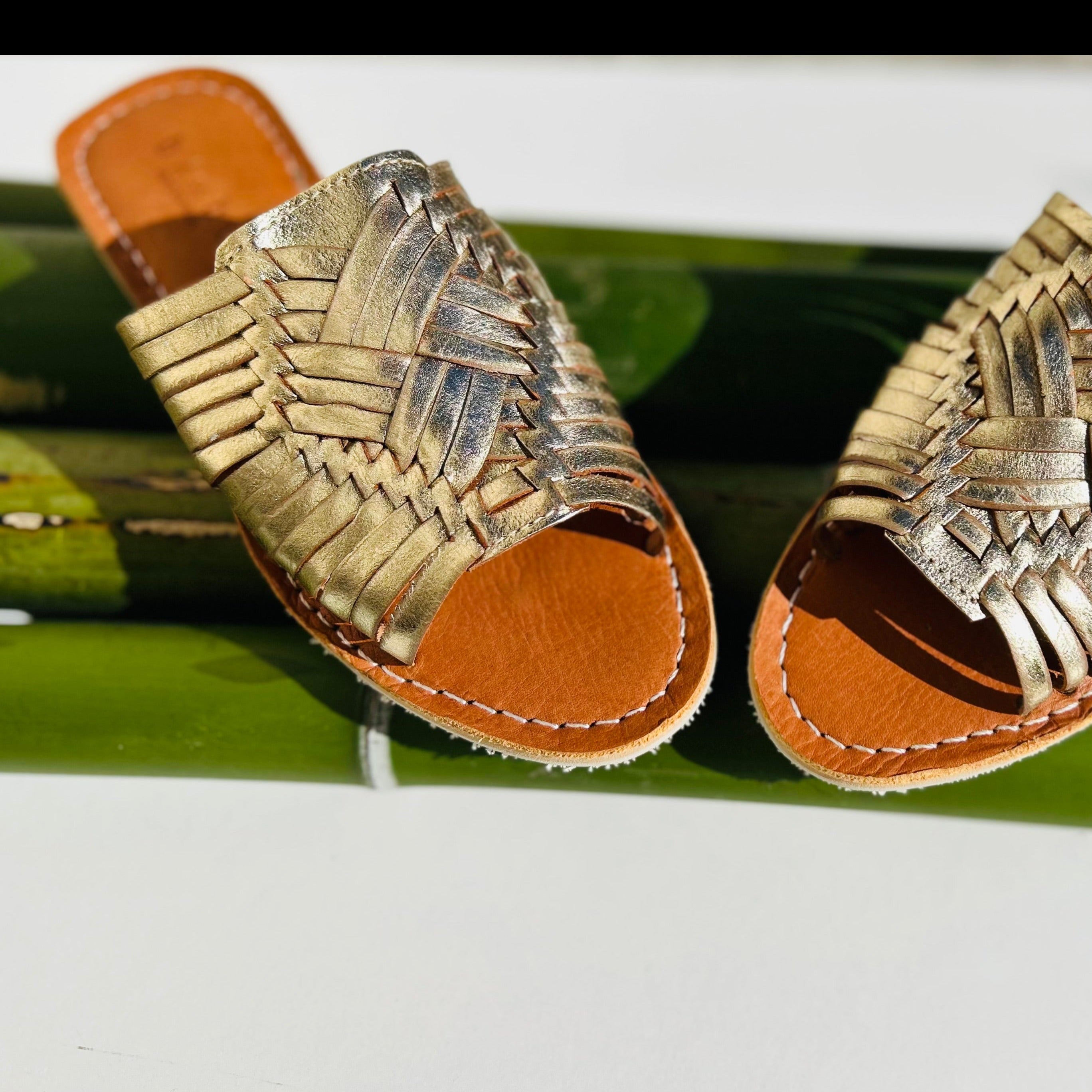 Frida sable gold sandal