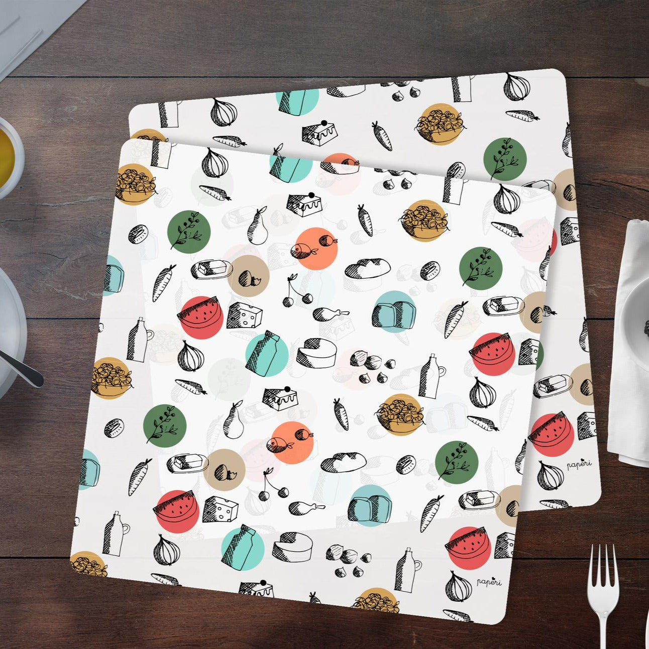 Placemat Series - 'Food'