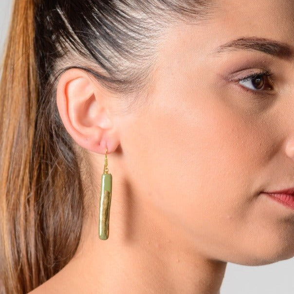 Cylinder earrings - unique pieces