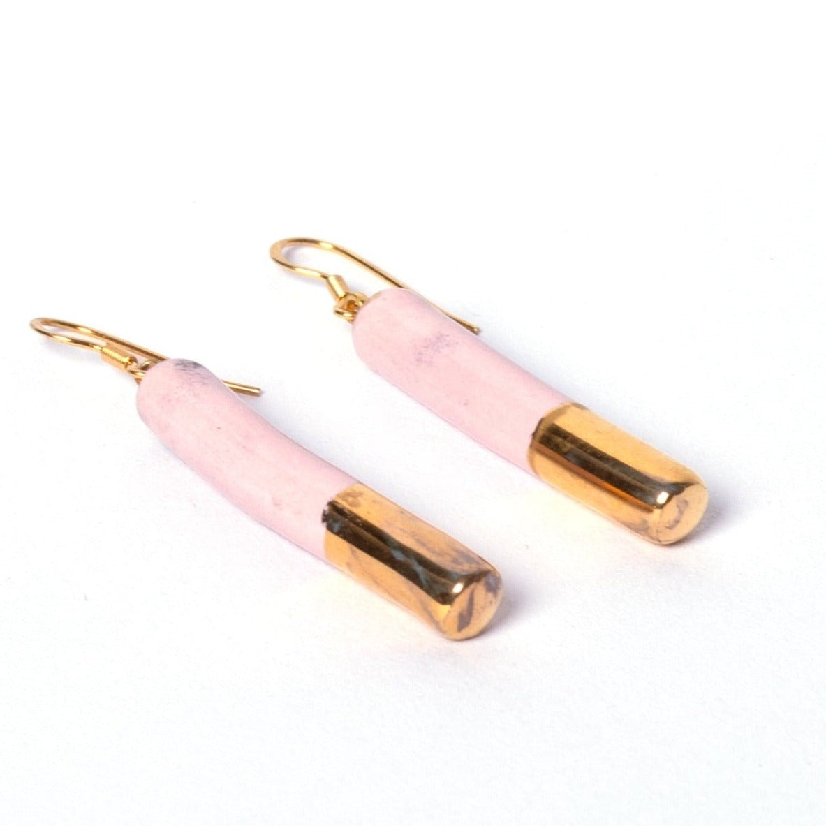 Cylinder earrings - unique pieces
