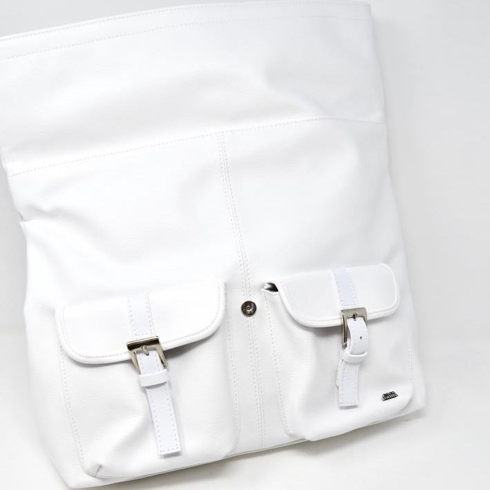 Eco-leather backpack bag