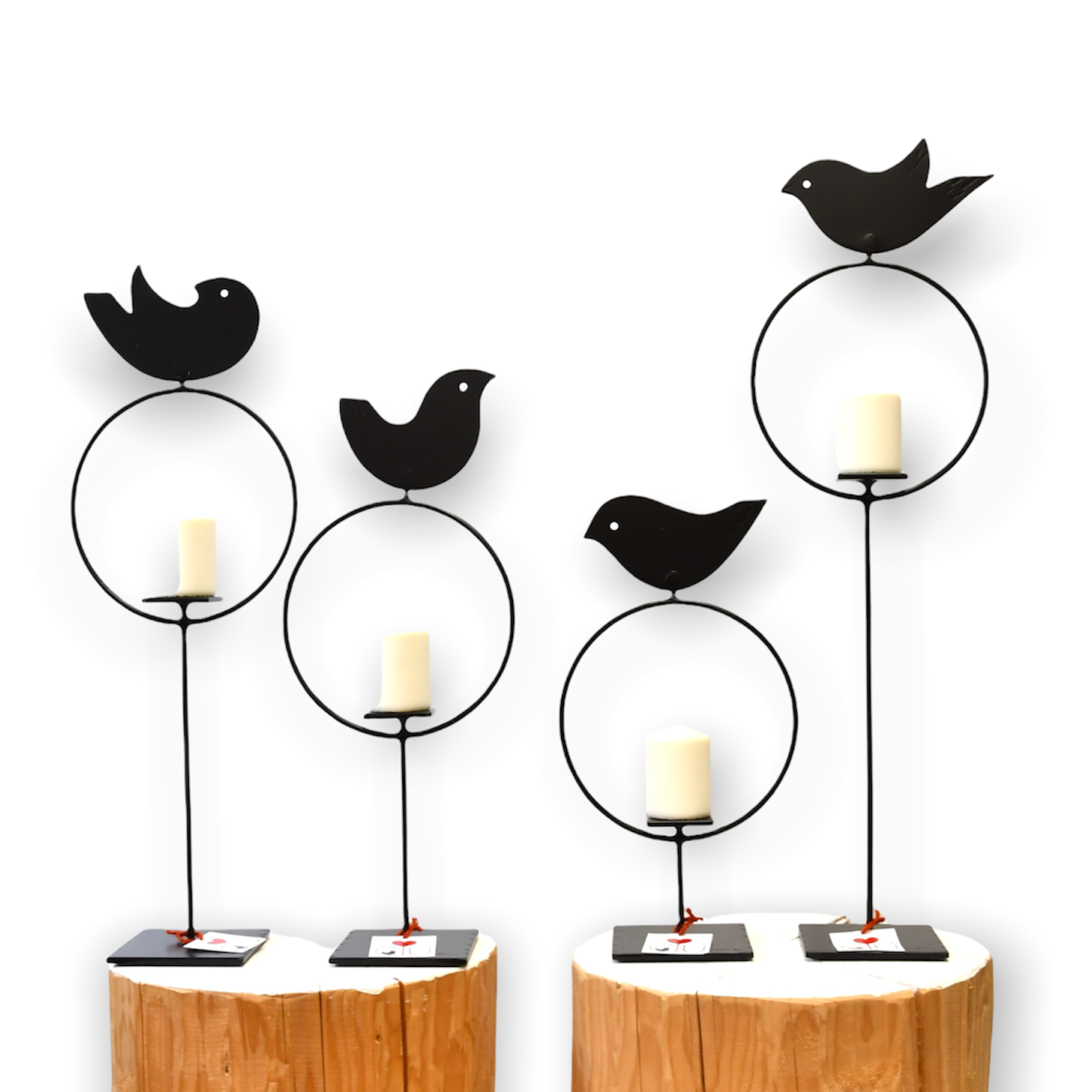 Ciù Line - Wrought iron candle holder